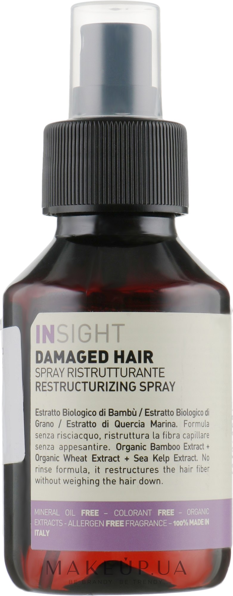 Восстанавливающий спрей для поврежденных волос - Insight Damaged Hair Restructurizing Spray — фото 100ml