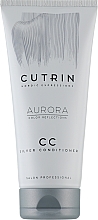 Тонирующий кондиционер "Серебряный иней" - Cutrin Aurora Color Care CC Silver Conditioner — фото N1
