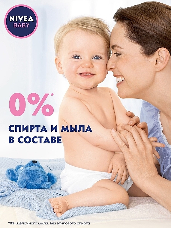 Шампунь-пена для ванн - NIVEA Baby Soft Shampoo&Bath 2w1 — фото N6