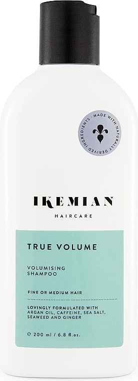 Шампунь для объема волос - Ikemian Hair Care True Volume Shampoo — фото N1