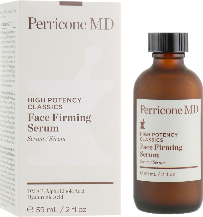 Інтенсивна зміцнювальна сироватка для шкіри обличчя - Perricone MD Hight Potency Classics Face Firming Serum — фото N3