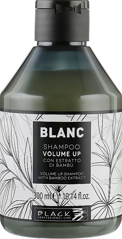 Шампунь для збільшення об'єму волосся - Black Professional Line Blanc Volume Up Shampoo — фото N1