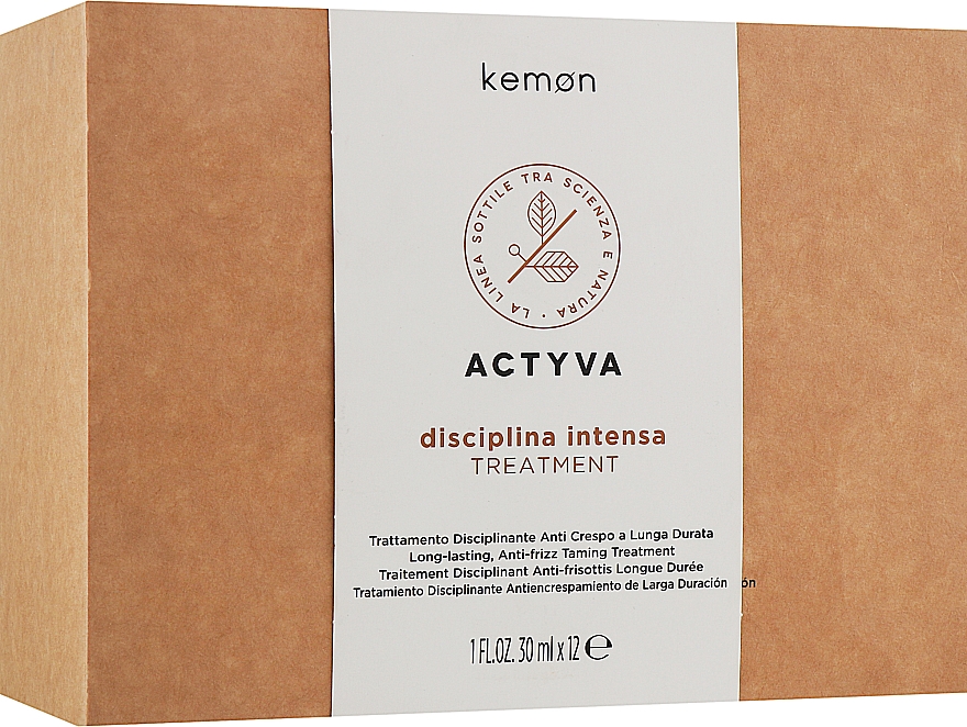 Лосьйон для неслухняного волосся - Kemon Actyva Discipline Intense Treatment — фото N1