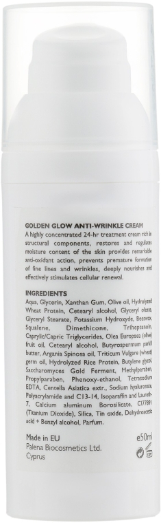 Антивіковий крем з біо-золотом - Spa Abyss Golden Glow Anti-Wrinkle Cream — фото N2