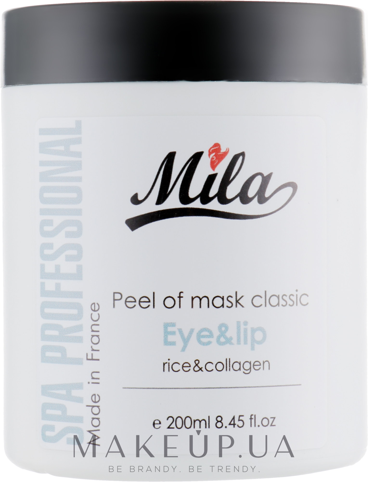 Маска альгинатная классическая порошковая "Для контура глаз и губ" - Mila Mask Peel Eye Contour — фото 200g