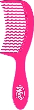 Расческа для волос, розовая - Wet Brush Detangling Comb Pink — фото N1