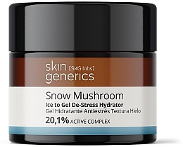 Парфумерія, косметика Гель для обличчя - Skin Generics Snow Mushroom Ice to Gel De-Stress Hydrator 20,1% Active Complex