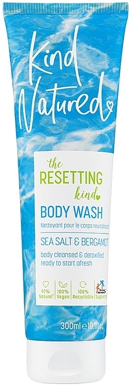 Гель для душу "Sea Salt & Bergamot" - Kind Natured Reset Body Wash — фото N1