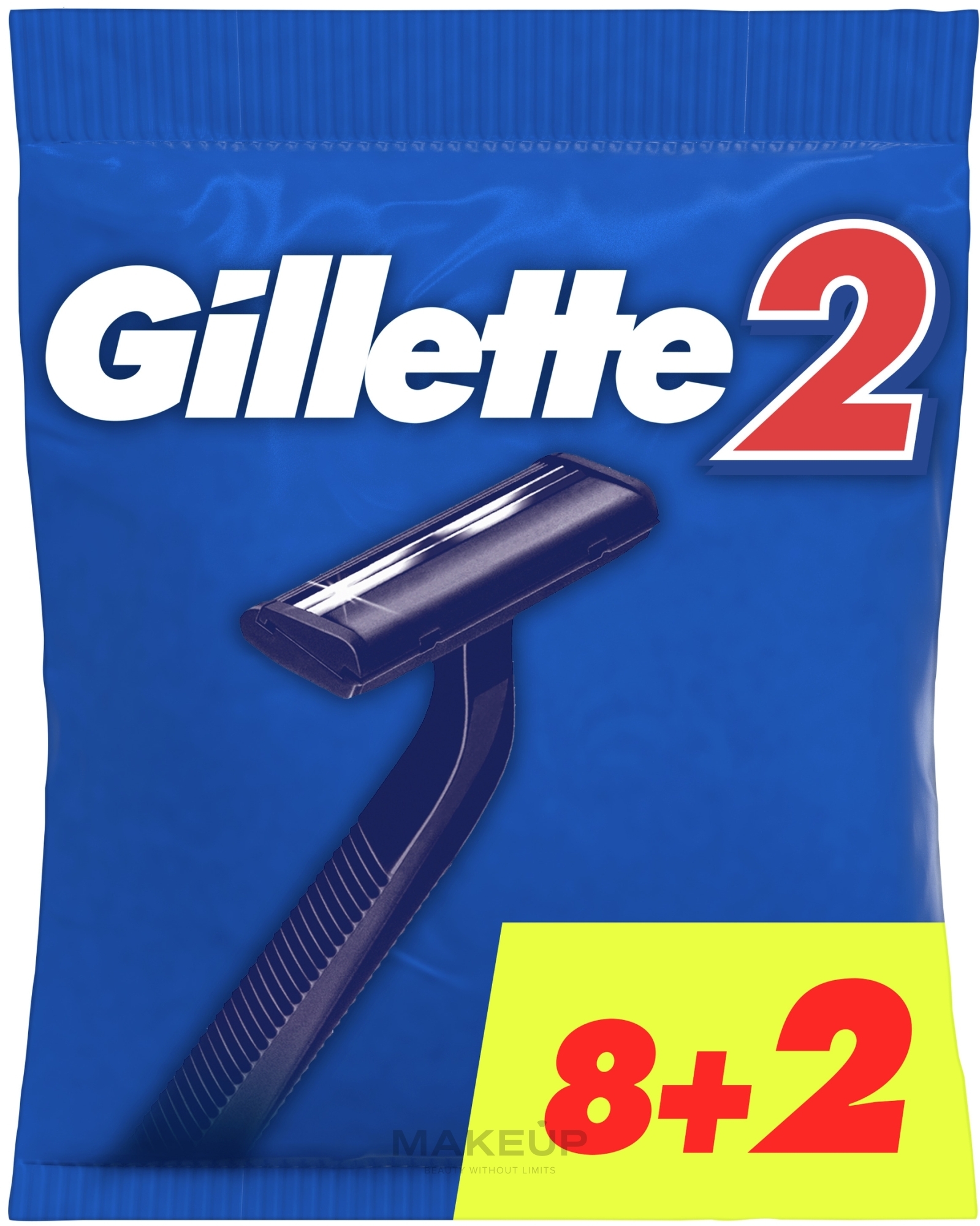 Набор одноразовых станков для бритья, 10шт - Gillette 2 — фото 10шт