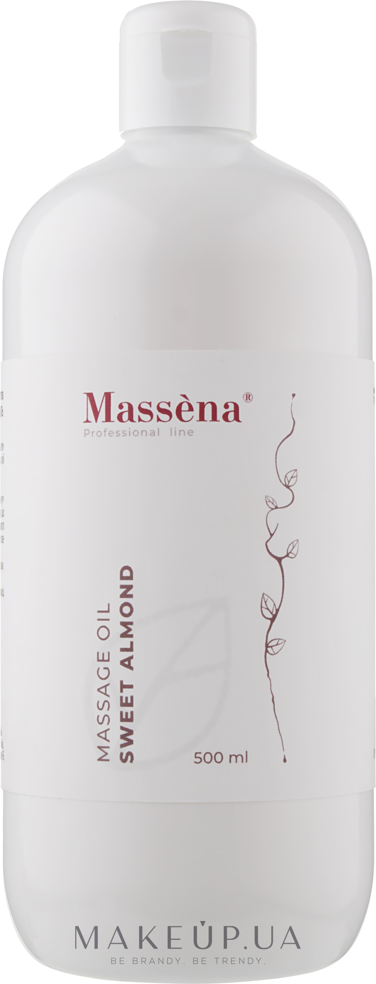 Миндальное масло для массажа тела - Massena Sweet Almond Oil — фото 500ml