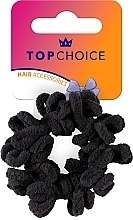 Парфумерія, косметика Резинка для волосся, 20582, чорна - Top Choice Hair Accessories