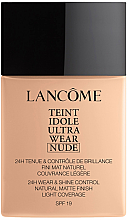 Парфумерія, косметика Легкий матувальний тональний засіб - Lancome Teint Idole Ultra Wear Nude