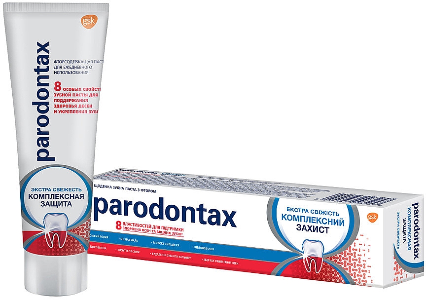 Зубная паста "Комплексная защита. Экстра свежесть" - Parodontax — фото N9