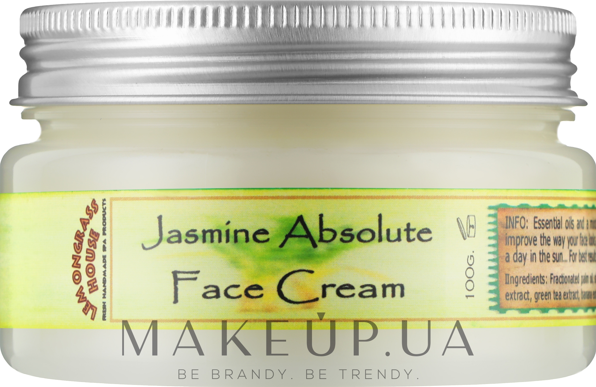 Крем для лица "Жасмин" - Lemongrass House Jasmine Absolute Face Cream — фото 100ml
