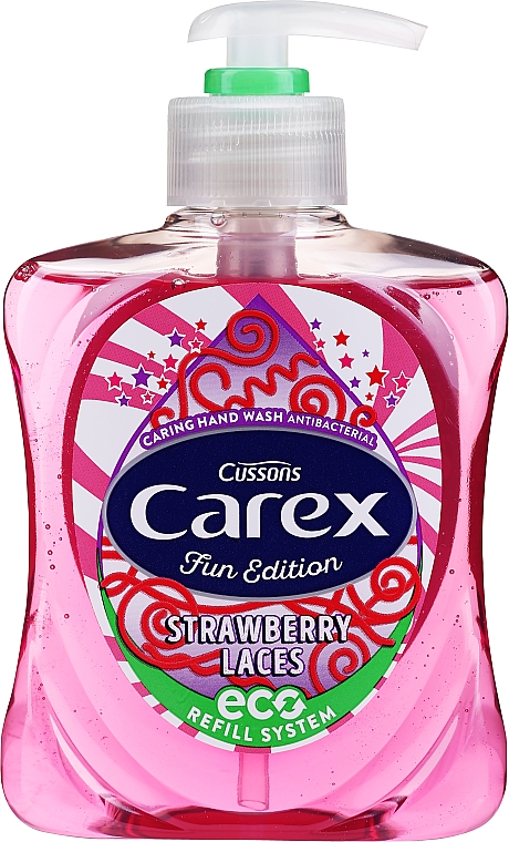 Жидкое антибактериальное мыло - Carex Strawberry Candy