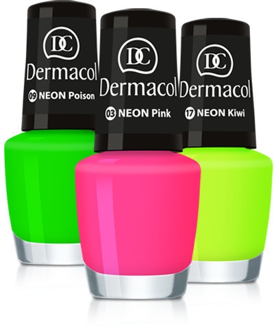 Лак для нігтів - Dermacol Neon Nail Polish — фото N1