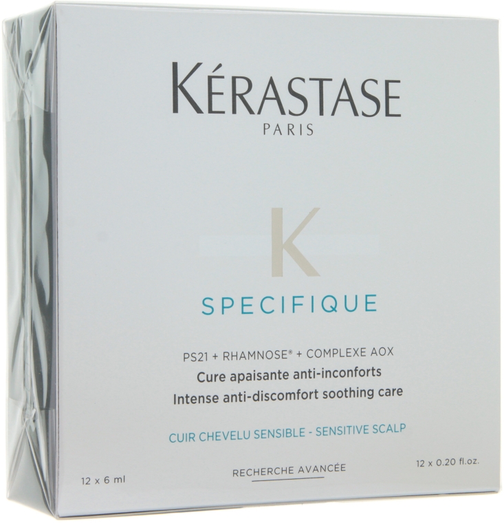 Інтенсивний догляд для чутливої шкіри голови - Kerastase Specifique Cure Apaisante — фото N1