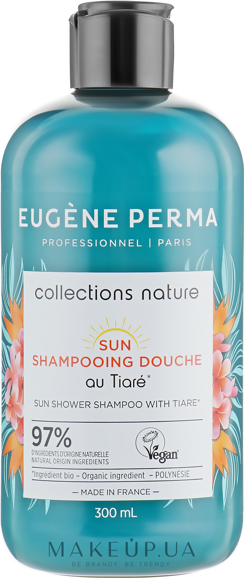 Шампунь-гель душу відновлювальний після сонця - Eugene Perma Collections Nature Sun Shampooing Douche — фото 300ml