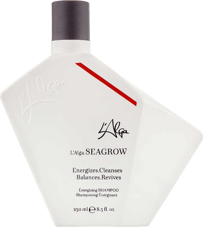 Енерджайзинг-шампунь для роста волос - L’Alga Seagrow Shampoo — фото N1