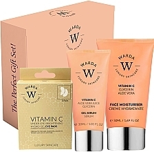 Духи, Парфюмерия, косметика Набор - Warda Brightening Boost Gift Set (serum/30ml + cr/50ml + eye/pads/3pcs)