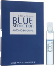 Парфумерія, косметика Antonio Banderas Blue Seduction - Туалетна вода 1.5 ml (пробник)