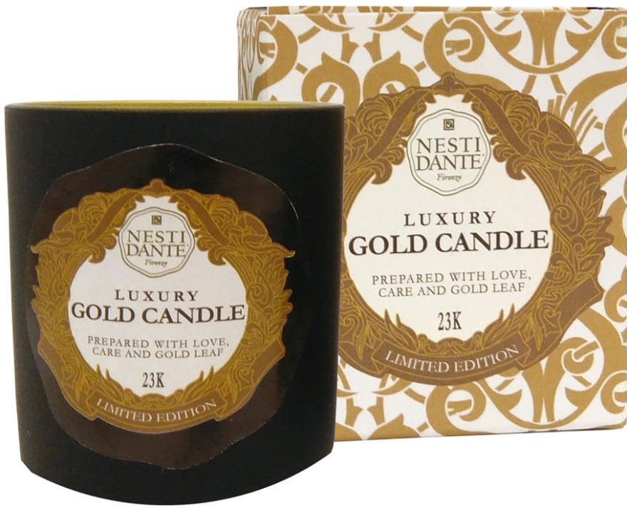 Ароматическая свеча "Юбилейная золотая" - Nesti Dante 60th Anniversary Gold — фото N1