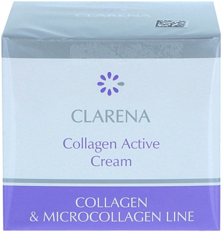 Интенсивно регенерирующий коллагеновый крем с гиалуроновой кислотой - Clarena Collagen Active Cream