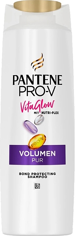 Шампунь для волосся "Чистий об'єм" - Pantene Pro-V Vita Glow Volumen Pur Shampoo — фото N1