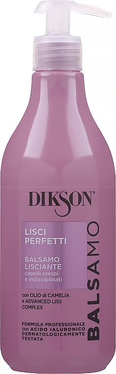 УЦЕНКА Бальзам для гладкости волос - Dikson Lisci Perfetti Balm * — фото N1