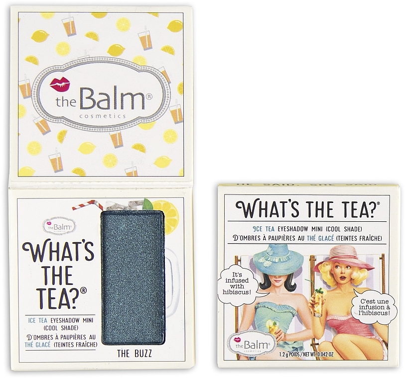 ПОДАРУНОК! Тіні для повік - TheBalm Ice Tea Eyeshadow Mini — фото N1