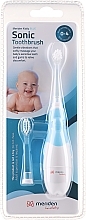 Парфумерія, косметика Електрична зубна щітка для дітей 1-4 років, блакитна - Meriden Kiddy Sonic Blue