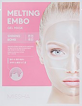 Парфумерія, косметика Очищаюча маска для обличчя - Missha Embo Gel Mask Shining-Bomb