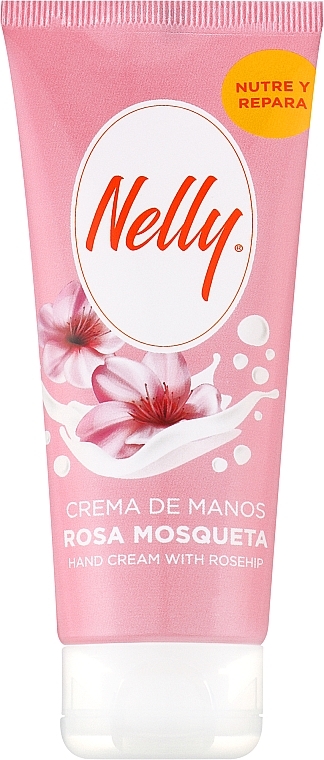 Крем для сухой кожи рук с маслом шиповника - Nelly Hand Cream — фото N1
