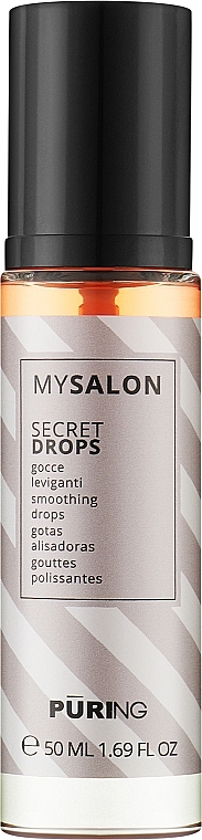 Жидкие кристаллы для волос с маслом семян льна - Puring MySalon Secret Drops — фото N1