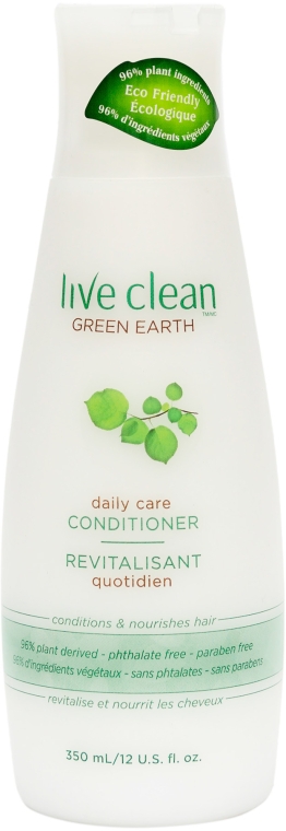 Кондиционер для волос деликатная защита - Live Clean Green Earth Moisturizing Conditioner