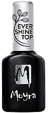 Топ для гель-лаку без липкого шару - Moyra Evershine No-Wipe Top Gel — фото N1