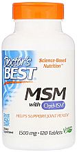 МСМ с OptiMSM, 1500 мг, таблетки - Doctor's Best — фото N1