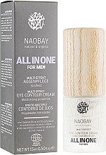 Крем для догляду за шкірою навколо очей - Naobay All In One Eye Contour Cream — фото N1