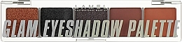 Палетка тіней для повік - LAMEL Make Up Glam Eyeshadow Palette — фото N2