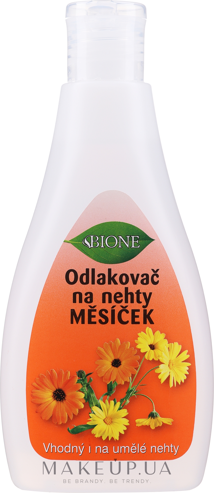 Рідина для зняття лаку - Bione Cosmetics Marigold Nail Polish Remover — фото 200ml