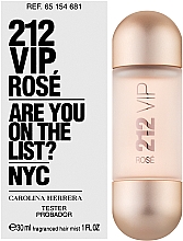 Carolina Herrera 212 Vip Rose - Парфюмированная вода (тестер с крышечкой) — фото N2