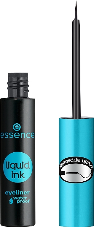 Подводка для глаз жидкая водостойкая - Essence Liquid Ink Eyeliner Waterproof — фото N2