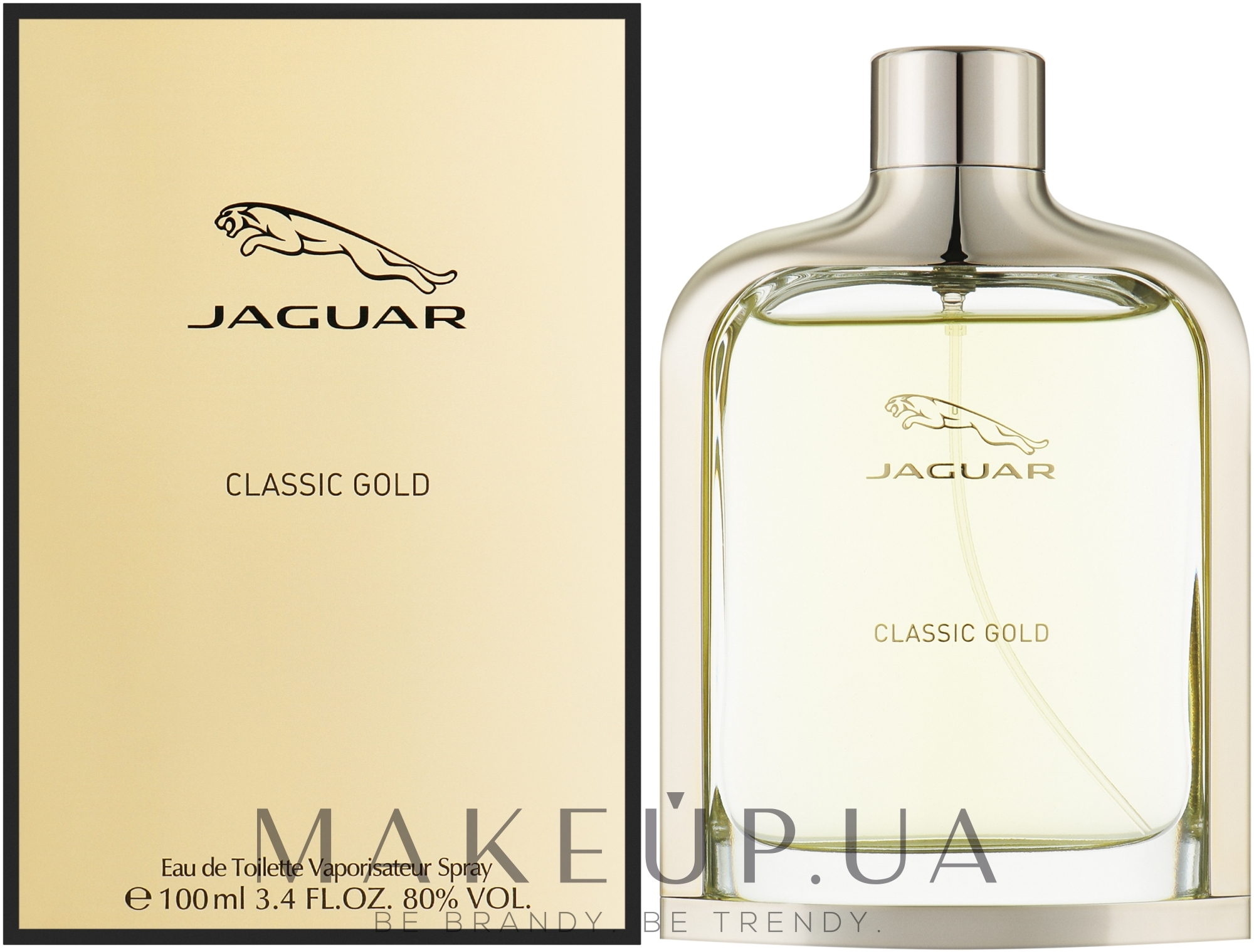 Jaguar Classic Gold - Туалетная вода — фото 100ml