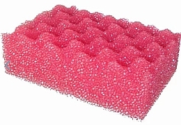 Парфумерія, косметика Губка для тіла масажна антицелюлітна, рожева - Sanel Stop Cellulit