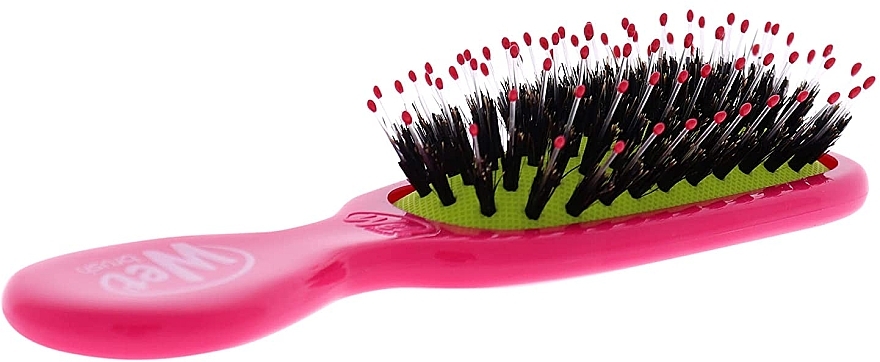 Расческа для волос - Wet Brush Hair Brush Mini Shine Enhancer Detangler Pink Yellow — фото N2