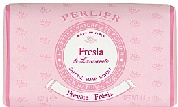 Мыло "Фрезия" - Perlier Freesia Soap — фото N1