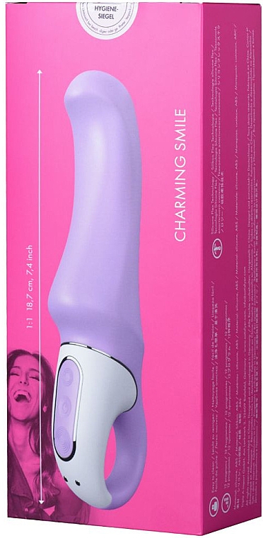 Жіночий мінівібратор, фіолетовий - Satisfyer Vibes Charming Smile — фото N2