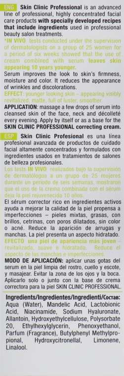 Активная корректирующая сыворотка - Bielenda Skin Clinic Professional Mezo — фото N4