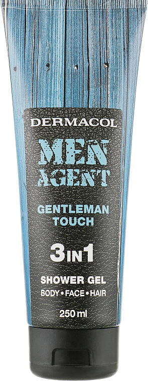 Гель для душа - Dermacol Men Agent Gentleman Touch 3 In 1 Shower Gel — фото N1