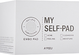 Парфумерія, косметика Змінний блок очищувальних дисків - A'pieu My Self Pad Embo Pad